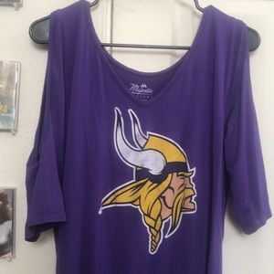 Purple vikings shirt